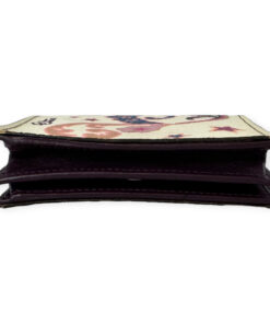 Etro Leather Birdcage Wallet in Ivory Multicolor 13