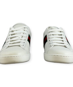 Gucci Ace Bee Sneakers in White Size 38 11