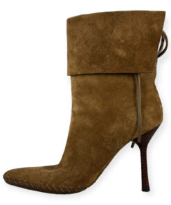 Gucci Suede Booties in Scotch 36.5 7