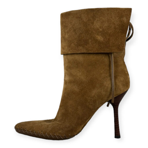 Gucci Suede Booties in Scotch 36.5 1