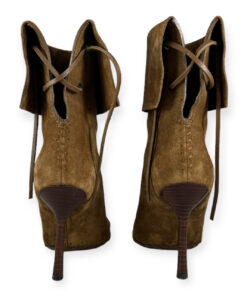 Gucci Suede Booties in Scotch 36.5 11