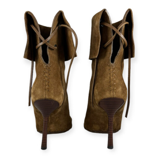 Gucci Suede Booties in Scotch 36.5 5