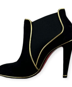 Christian Louboutin Suede LouLou 85 Booties in Black 40 7