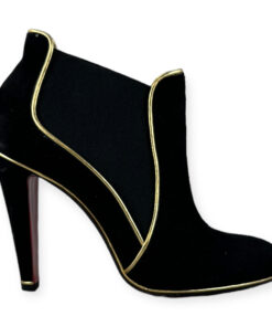 Christian Louboutin Suede LouLou 85 Booties in Black 40 8
