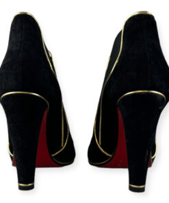 Christian Louboutin Suede LouLou 85 Booties in Black 40 11
