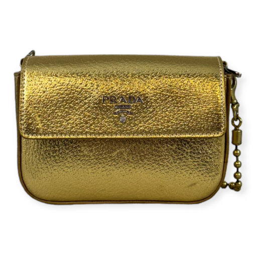 Prada Mini Crossbody Bag in Gold 1