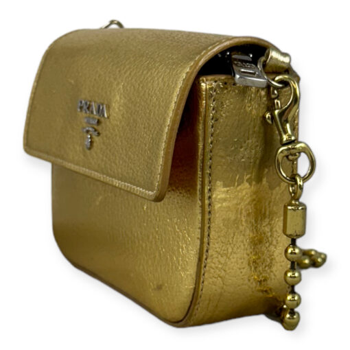 Prada Mini Crossbody Bag in Gold 2