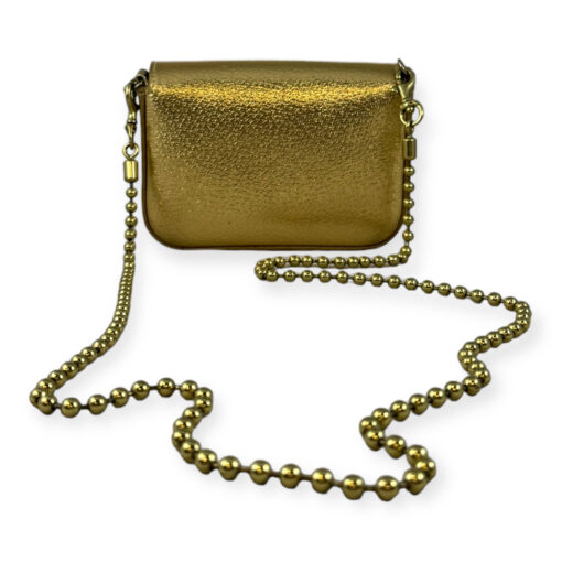 Prada Mini Crossbody Bag in Gold 4