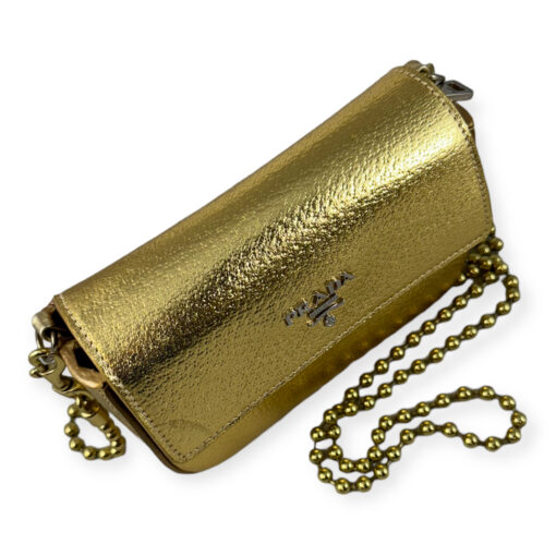 Prada Mini Crossbody Bag in Gold 5