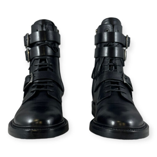Saint Laurent Combat Boots in Black 3