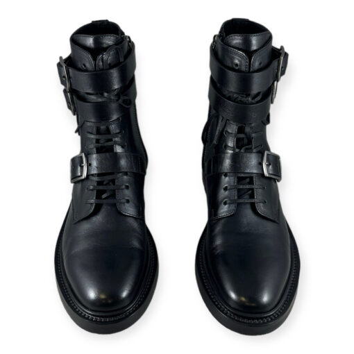 Saint Laurent Combat Boots in Black 4