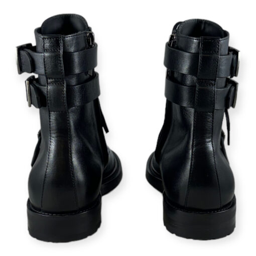 Saint Laurent Combat Boots in Black 5