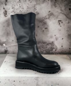 Size 38 | Tamara Mellon Off Road Boots in Black