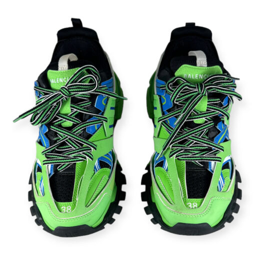 Balenciaga Track Sneakers in Green & Blue Size 38 4
