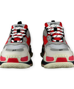 Balenciaga Triple S Sneakers in Gray & Red Size 37 9