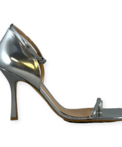 Bottega Veneta Metallic Sandals in Silver Size 39.5 10