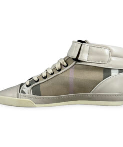 Burberry Mid Top Sneakers in Dove Size 38 7