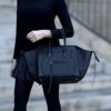 Celine Medium Phantom Luggage Tote in Black
