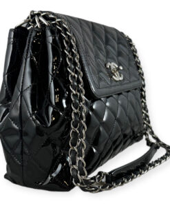 Chanel Accordion Flap Bag in Black 12