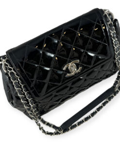 Chanel Accordion Flap Bag in Black 14
