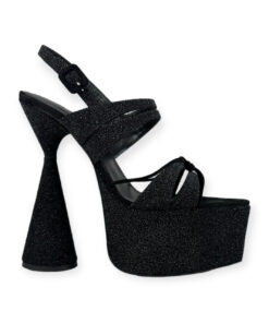 D'Accori Belle Platform Sandals in Black Size 38 8