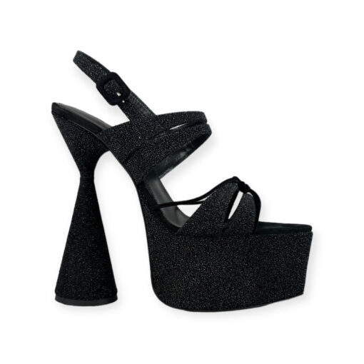 D'Accori Belle Platform Sandals in Black Size 38 2