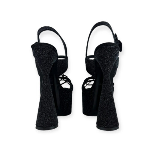 D'Accori Belle Platform Sandals in Black Size 38 5