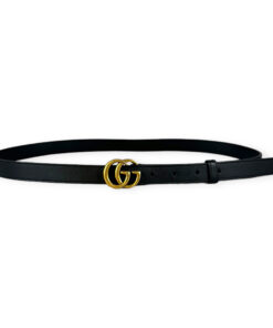 Gucci Double G Buckle Belt in Black Size 95/38 6