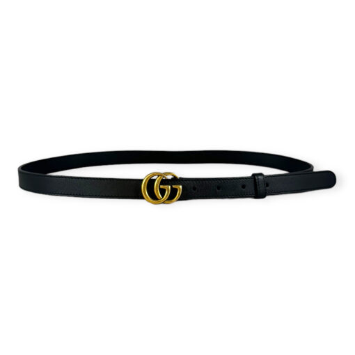 Gucci Double G Buckle Belt in Black Size 95/38 1