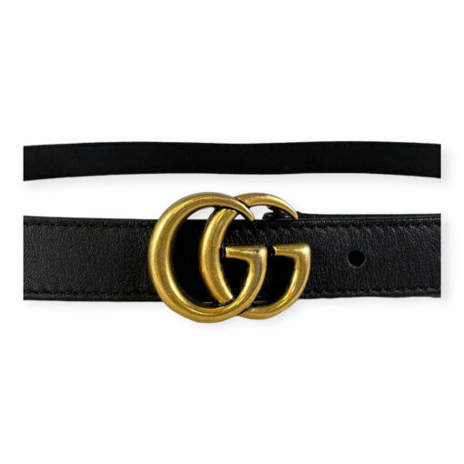 Gucci Double G Buckle Belt in Black Size 95/38 2