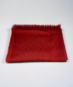 Gucci Jacquard Scarf in Russet 4