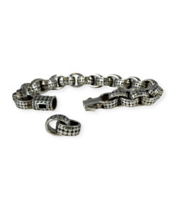 John Hardy Dot Link Bracelet Sterling Silver 14