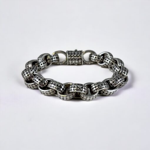 Size Medium | John Hardy Dot Link Bracelet Sterling Silver