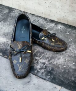 Louis Vuitton Gloria Flat Loafers Monogram Size 37.5 8