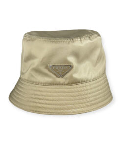 Prada Re-Nylon Bucket Hat in Desert Beige | Size Small 8