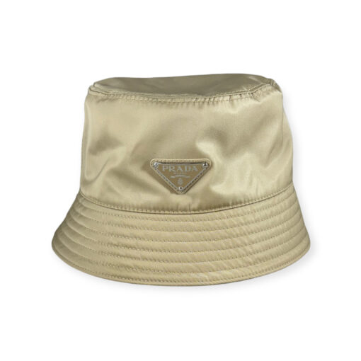 Prada Re-Nylon Bucket Hat in Desert Beige | Size Small 1