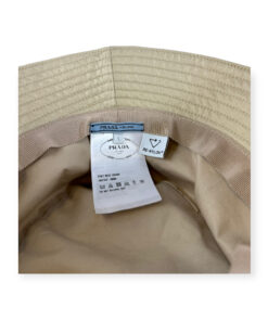 Prada Re-Nylon Bucket Hat in Desert Beige | Size Small 13