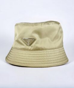 Size Small | Prada Re-Nylon Bucket Hat in Desert Beige