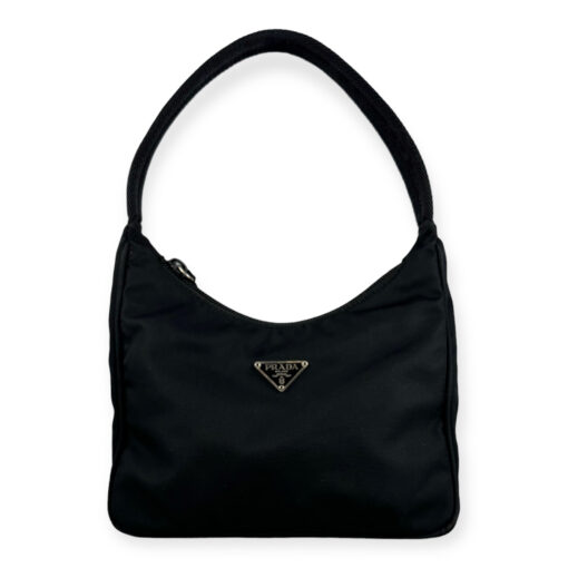 Prada Re-Nylon Mini Hobo Bag in Black 1