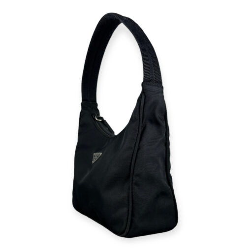 Prada Re-Nylon Mini Hobo Bag in Black 2