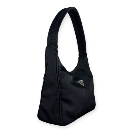 Prada Re-Nylon Mini Hobo Bag in Black 3