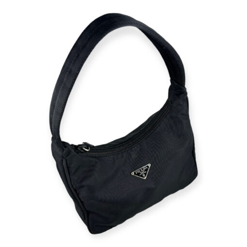 Prada Re-Nylon Mini Hobo Bag in Black 5