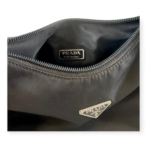 Prada Re-Nylon Mini Hobo Bag in Black 7