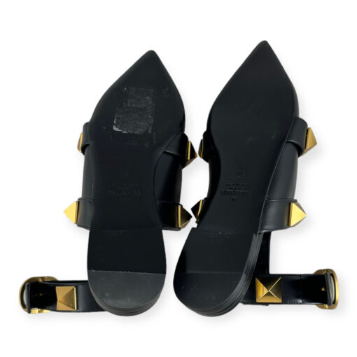 Valentino Roman Stud Sandals in Black Size 37 6