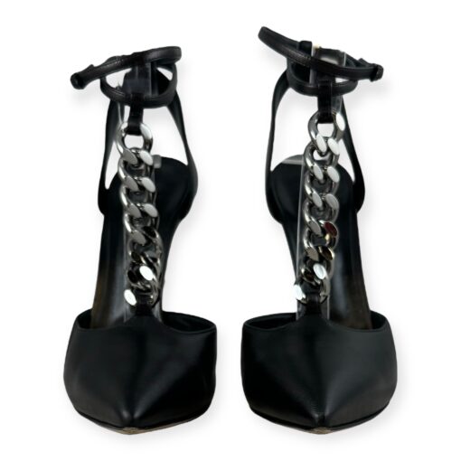 Casadei Chain Sandals in Black Size 38 5