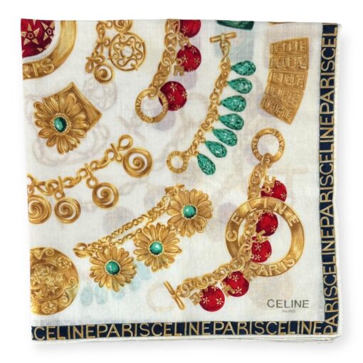 Celine Jewel Pocket Square Multicolor 5
