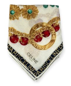 Celine Jewel Pocket Square Multicolor 13