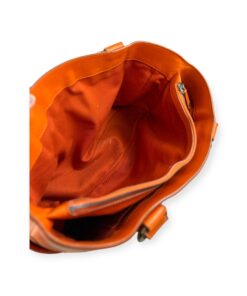 Celine Boogie Bag Top Handle Tote in Orange 18