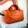 Celine Boogie Bag Top Handle Tote in Orange