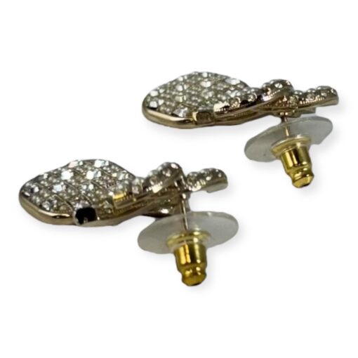 Chanel CC Strass Square Drop Earrings 8